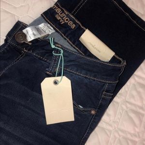 boot cut jeans never worn size 7/8